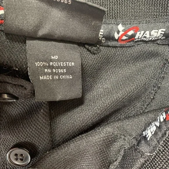 Dale Earnhardt Jr. #88 NASCAR Chase Authentics Polo Shirt - Black/ Red - Size MD - Picture 10 of 10